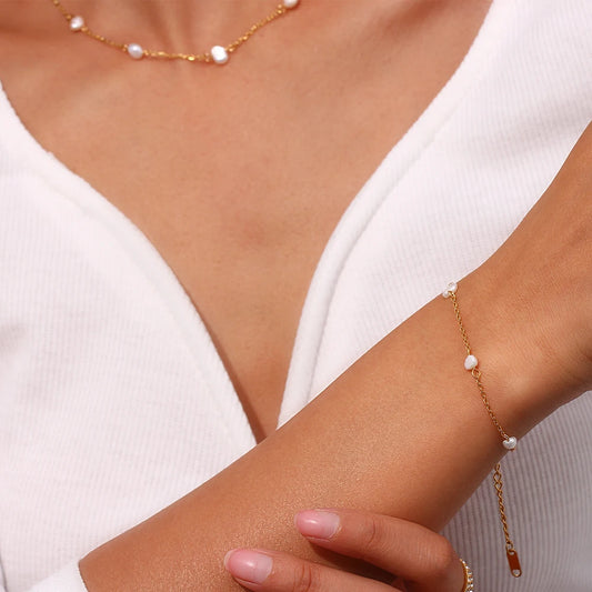 Amélie Pearl Bracelet