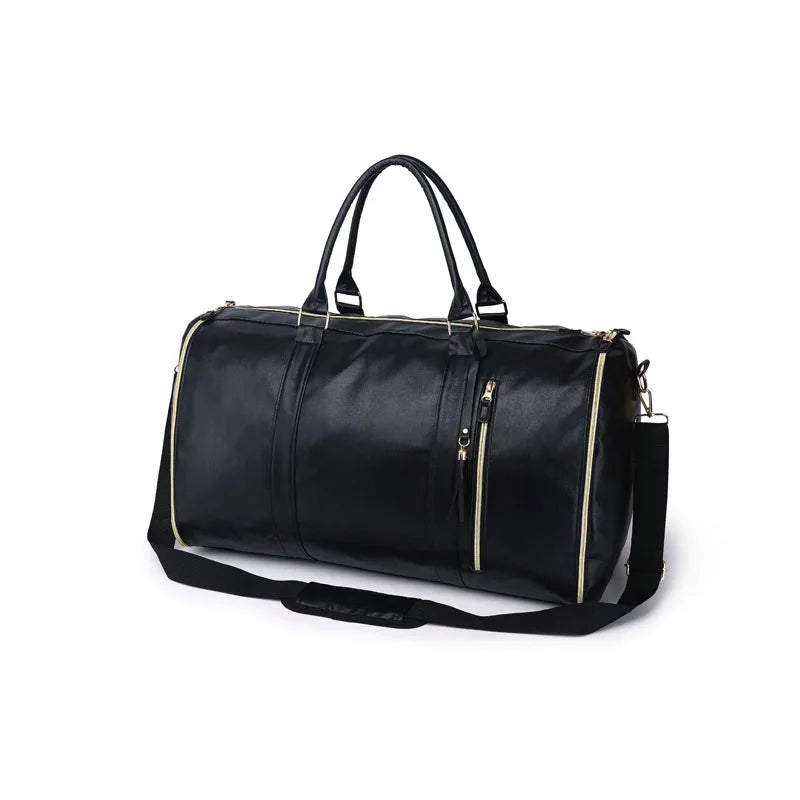 LuxKayMarche First Class Foldable Travel Bag - Black